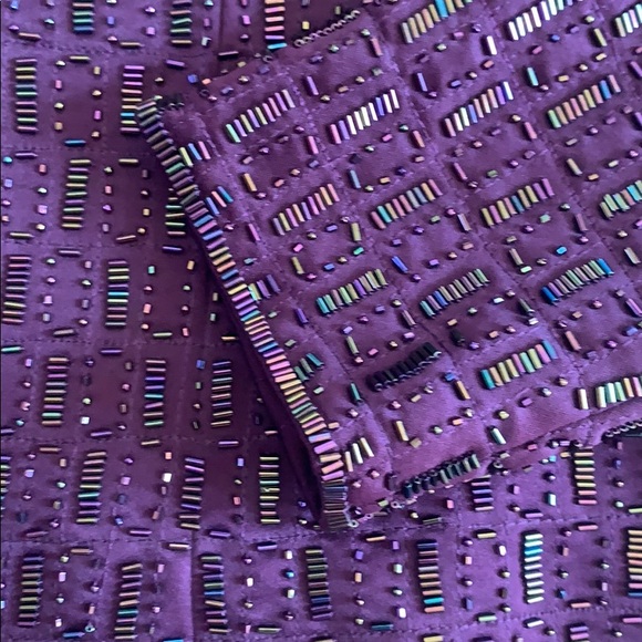 Zola evening gorgeous purple blazer size 8 - Picture 5 of 6